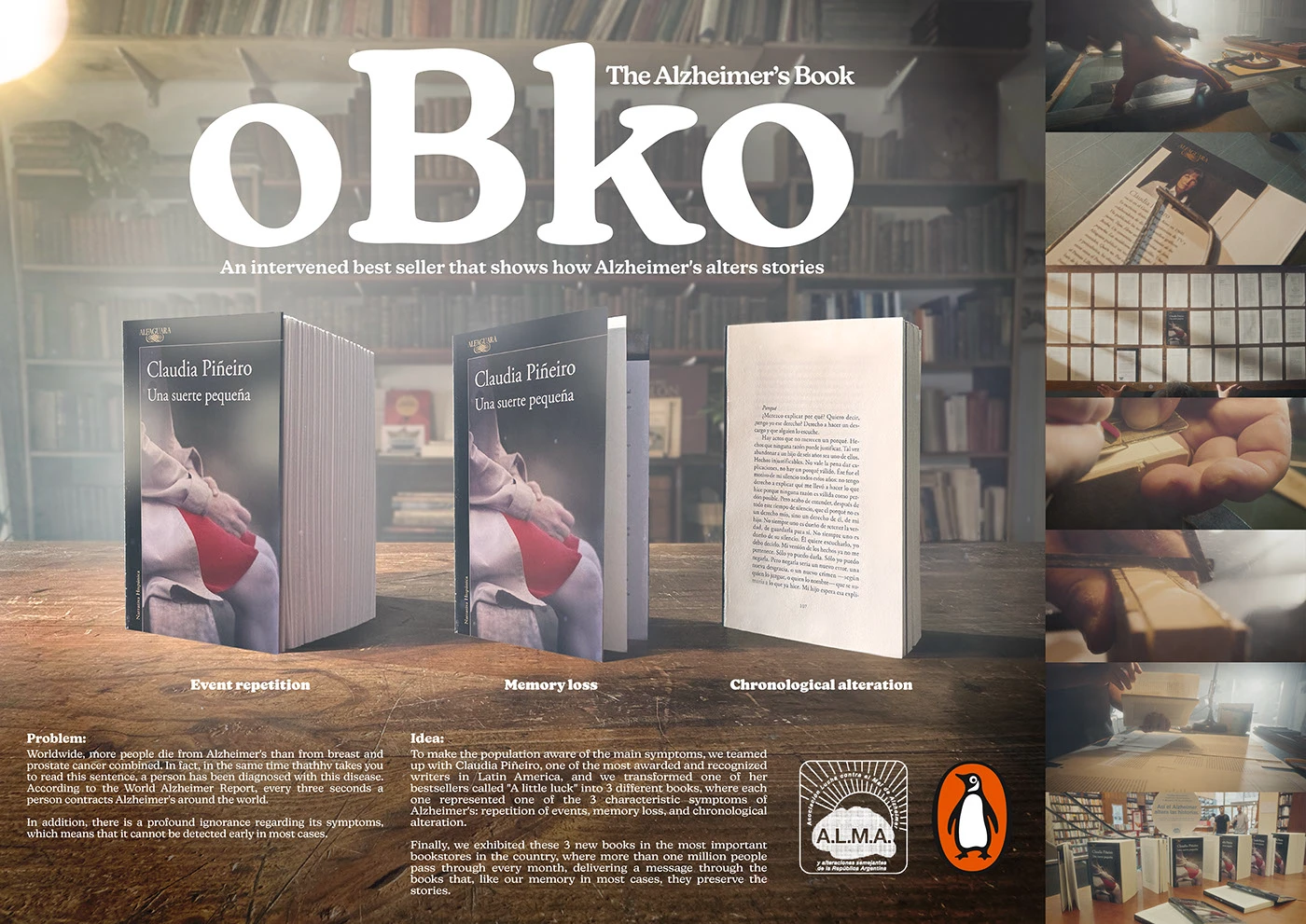 oBKo: The Alzheimer’s Book campaign visual