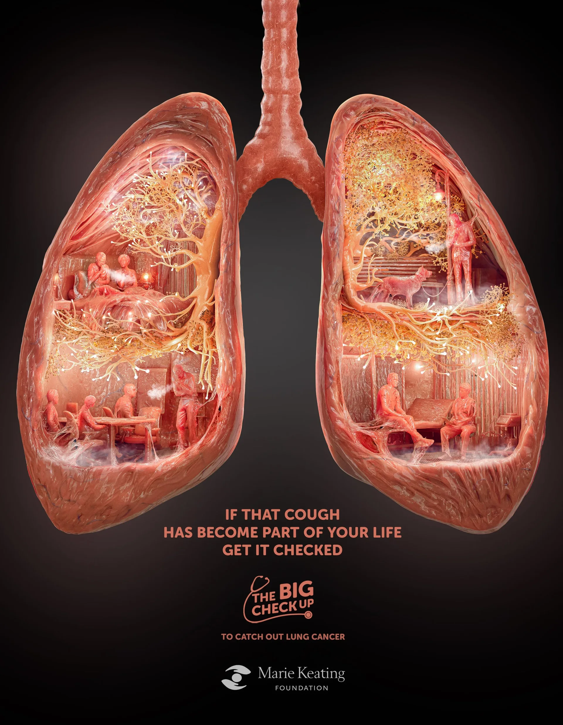 The First Poster to Catch Lung Cancer key visual